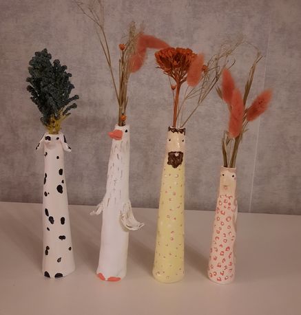 Trockenblumenvasen